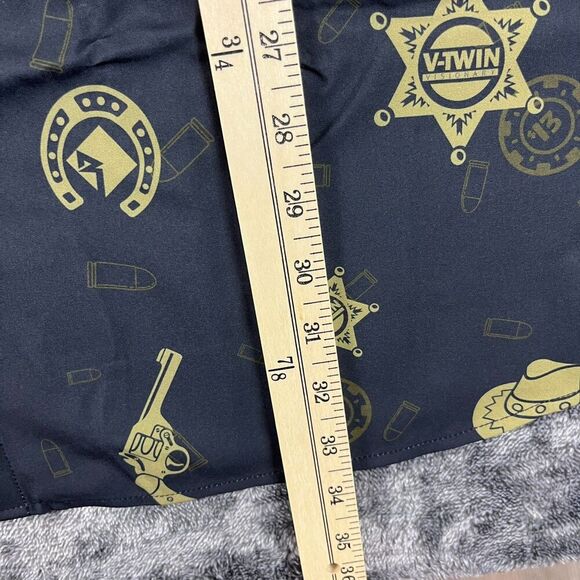 Dixxon Flannel Co 1876 Western Button Up Short Sleeve Black Men's 3XL NWT - Picture 6 of 9